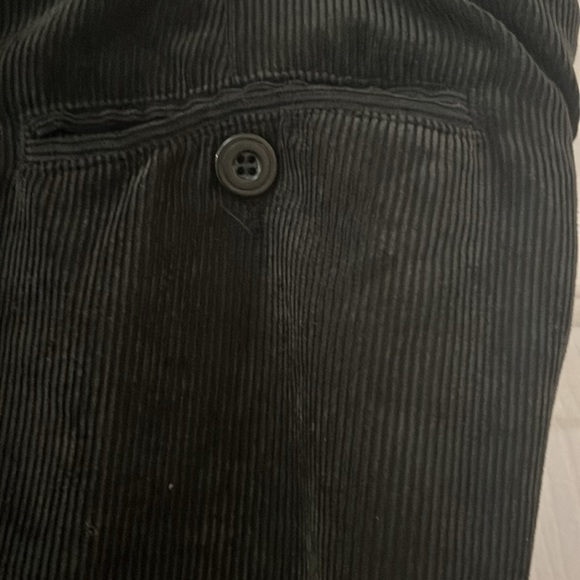 Men Big and Tall Linea Uomo Corduroy Pants Size 44/30 - Picture 4 of 4